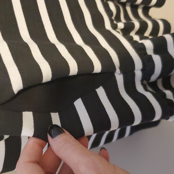 Kate♠️Spade Fleece Stripe Ruffle Pullover - Picture 5 of 14